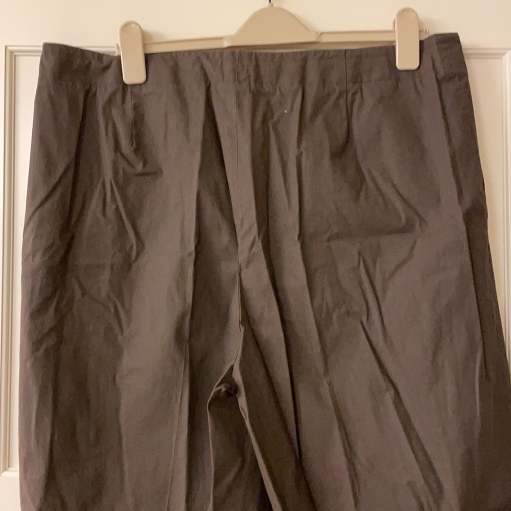 Brown Drawstring Ellen Tracy Pants - image 4